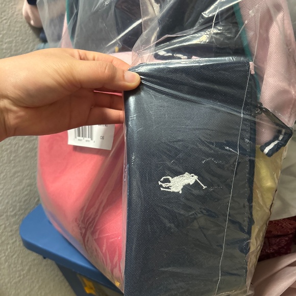 NEW ! Polo Ralph Lauren Pink Backpack & Lunch Tote Set - Picture 3 of 7